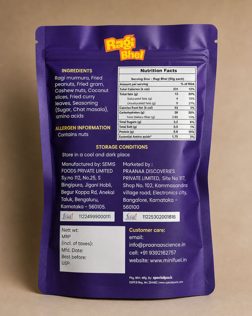 Ragi bhel